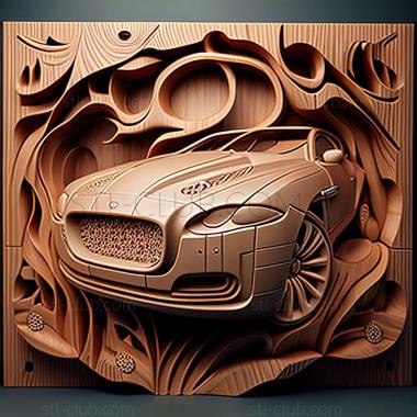 3D мадэль Jaguar XK (STL)